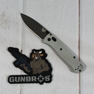 Benchmade Bugout Storm Gray - GUNTICKETS [10 SPOT]