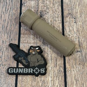 Knights Armament CRS-1 7.62mm QD FDE Silencer - GUNTICKETS [20 SPOT]