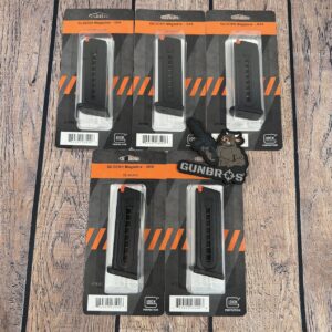 5 Pack Glock 44 15rd Mags - GUNTICKETS [10 SPOT]