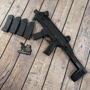 CZ Scorpion 3+ Micro 9mm w/ Brace & 5 Mags - GUNTICKETS [20 SPOT]