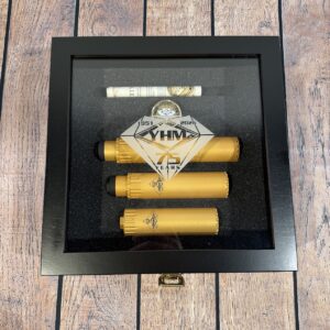 YHM 75th Anniversary Gold Cerakote Suppressor Box Set (Resonator R2, Turbo T3 & R9) - GUNTICKETS [100 SPOT]