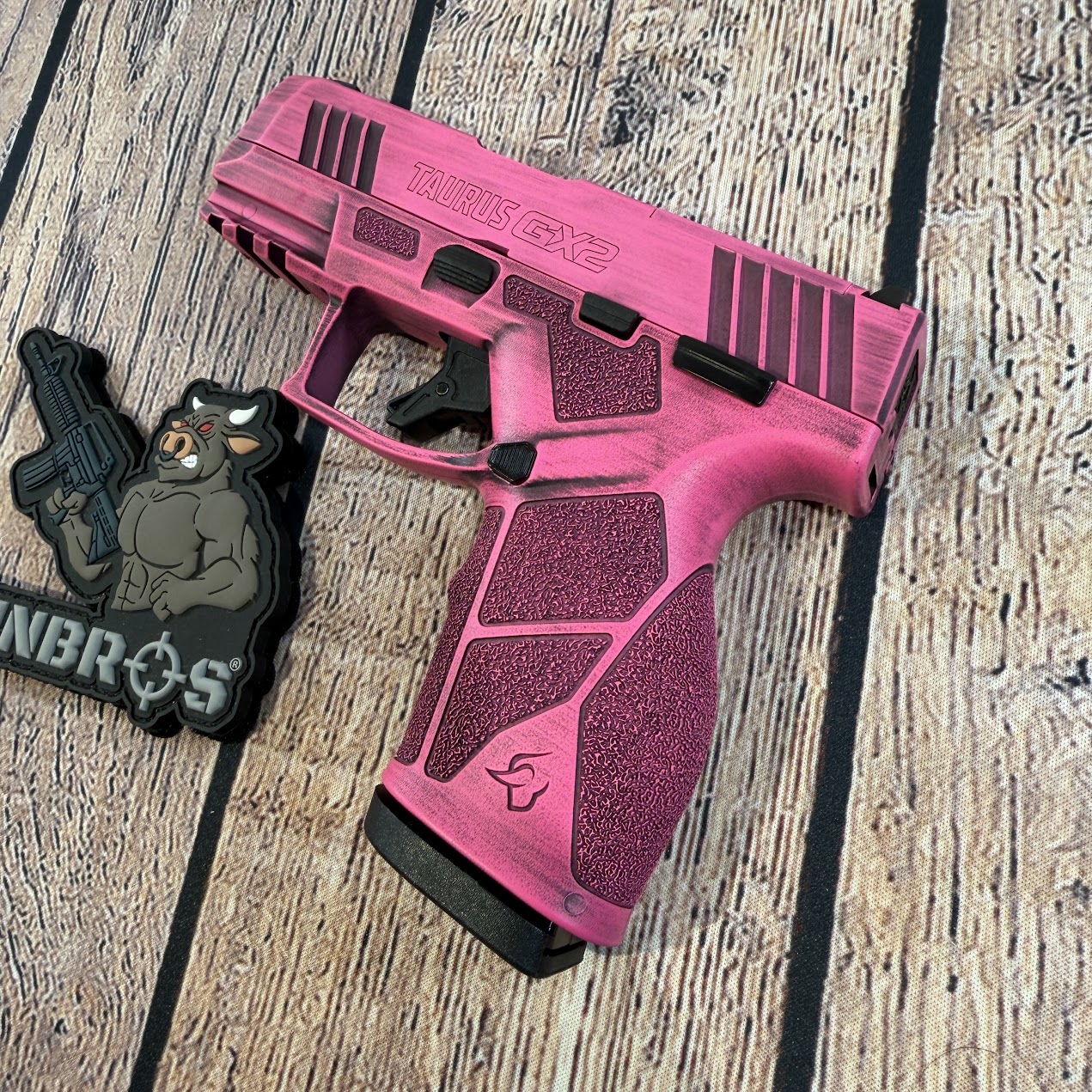 Taurus GX2 Ported 9mm Bubblegum Cerakote - GUNTICKETS [10 SPOT