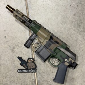 Q Mini Fix 300Blk 8" No Filter M81 Woodland- GUNTICKETS [200 SPOT]