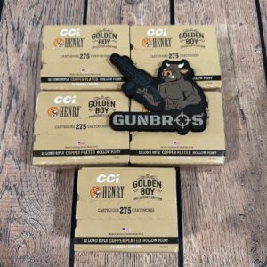 1375rds CCI Henry Golden Boy Collectors Edition .22LR CPHP - GUNTICKETS [10 SPOT]