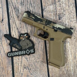 Glock 19X V 9mm Camo Cerakote Ported RMR Cut - GUNTICKETS [20 SPOT]