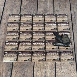 500rds Blazer 9mm 115gr JHP - GUNTICKETS [10 SPOT]