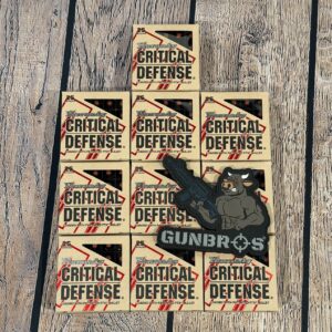 250rds Hornady Critical Defense .380 ACP 90gr FTX - GUNTICKETS [10 SPOT]