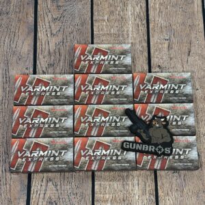 200rds Hornady Varmint Express .223 Rem 55gr V-Max - GUNTICKETS [10 SPOT]