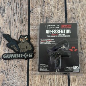 Franklin BFSIII AR Curved Binary Trigger - GUNTICKETS [10 SPOT]