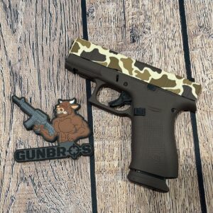 Glock 43X 9mm Duck Camo - GUNTICKETS [10 SPOT]