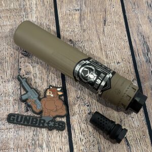Dead Air Nomad LTi XC FDE 7.62 Silencer w/ Omni Brake - GUNTICKETS [20 SPOT]