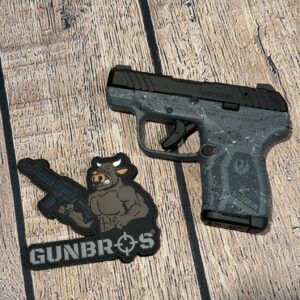 Ruger LCP Max .380 ACP Grey Splatter - GUNTICKETS [10 SPOT]