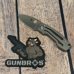 Spyderco PITS 2 - GUNTICKETS [10 SPOT]