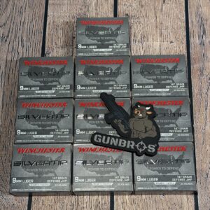 200rds Winchester Silvertip 9mm 147gr JHP - GUNTICKETS [10 SPOT]