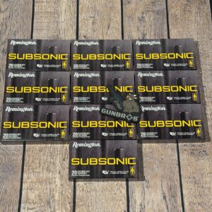 200rds Remington Subsonic .308 205gr HP - GUNTICKETS [10 SPOT]