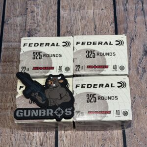 1300rds Federal .22LR Automatch 40gr - GUNTICKETS [10 SPOT]