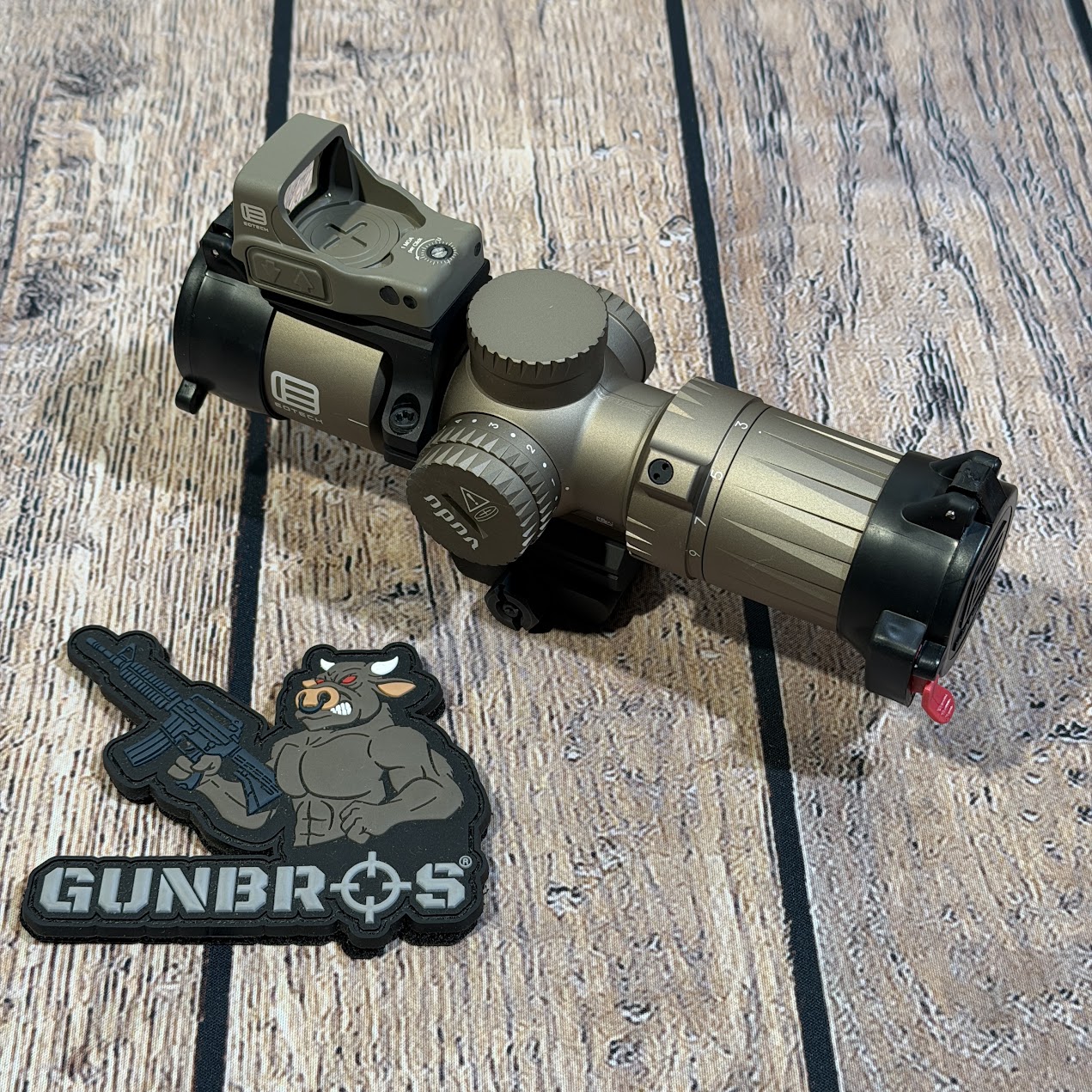 Vddu EOTech Vudu 3-9x32mm SFP MR5 w/ EFLX Red Dot FDE - GUNTICKETS [20 SPOT ...